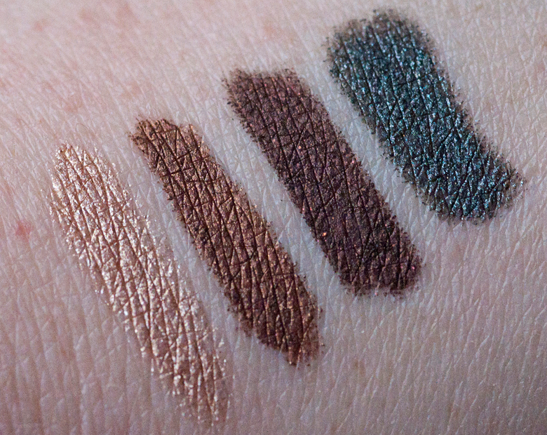 mac-temperature-rising-collection-powerchrome-eyeshadow-penciles-swatches
